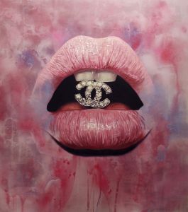 Chanel Bling oil on canvas