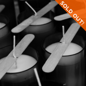 Tipsy candle, sold out