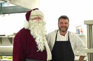 Santa and Chef