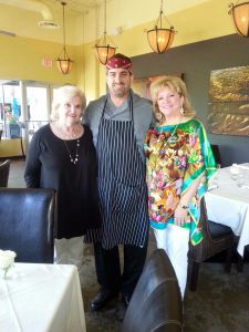 Bonnie and Lucy with Chef Michael Buttacavoli, Cena