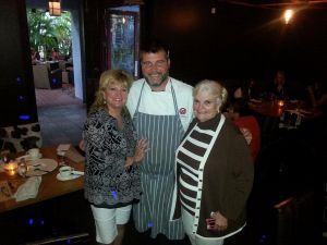 Bonnie and Lucy with Chef Chad Johnson, Epicurean