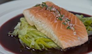 Salmon dish